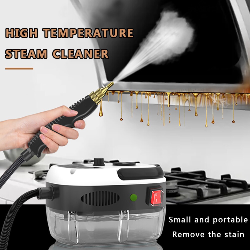 Mini Damp Stoomboot Hoge Druk/Temperatuur Handheld Stoomreiniger Kan Toevoegen Ontsmettingsmiddelen Voor Airconditioning/Keuken