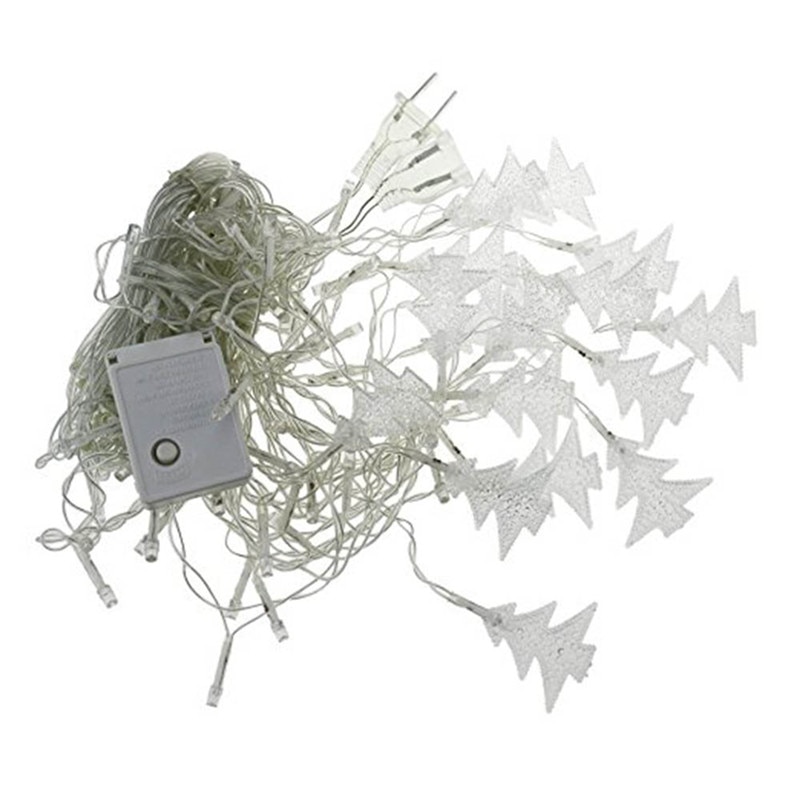 5m julekrans ledet vindu gardin istap lyser henge 0.4-0.6m krans Port bryllupsfest jul dekorativ