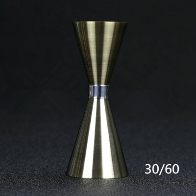 Japanse maatbeker gereedschap barmaat cocktailmaatje bargereedschap baraccessoires en handig eenvoudig: Brons 30-60ml