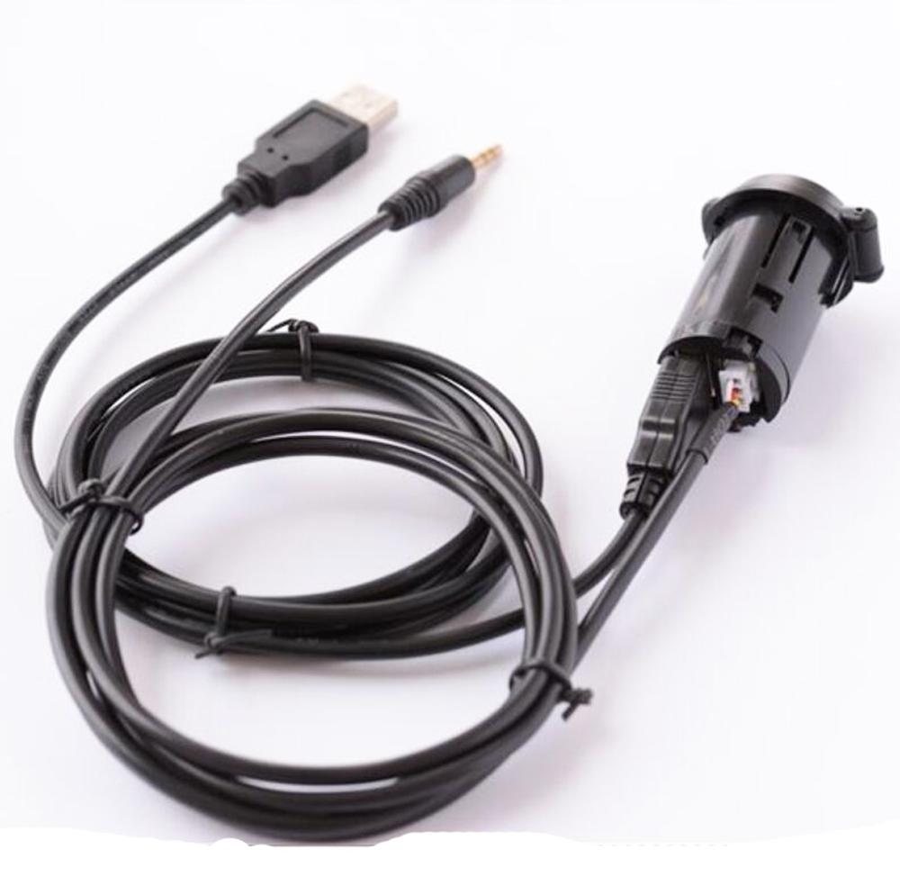 Auto AUX USB Adapter für Peugeot 1007 107 207 3008 508 5008 RCZ 966452