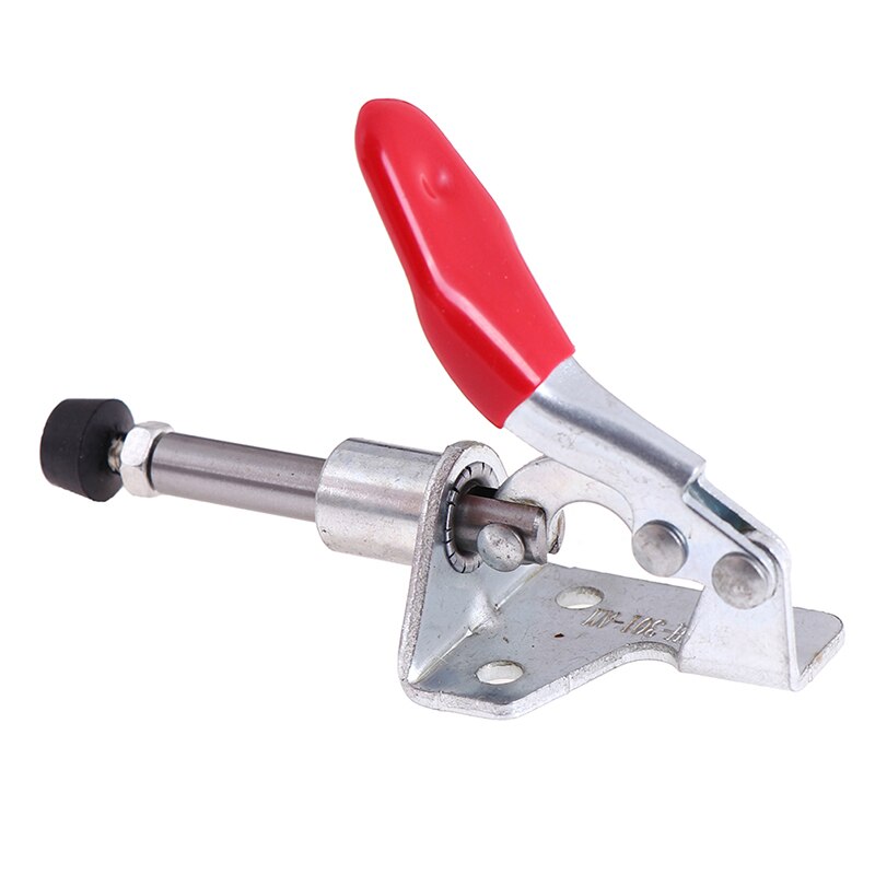 198Lbs 90kg Anti-Slip Push Pull Toggle Clamp Tools / Quick Release Clamp Adjustable Toolbox Case Metal Toggle Latch Catch Clasp: GH-301-AM