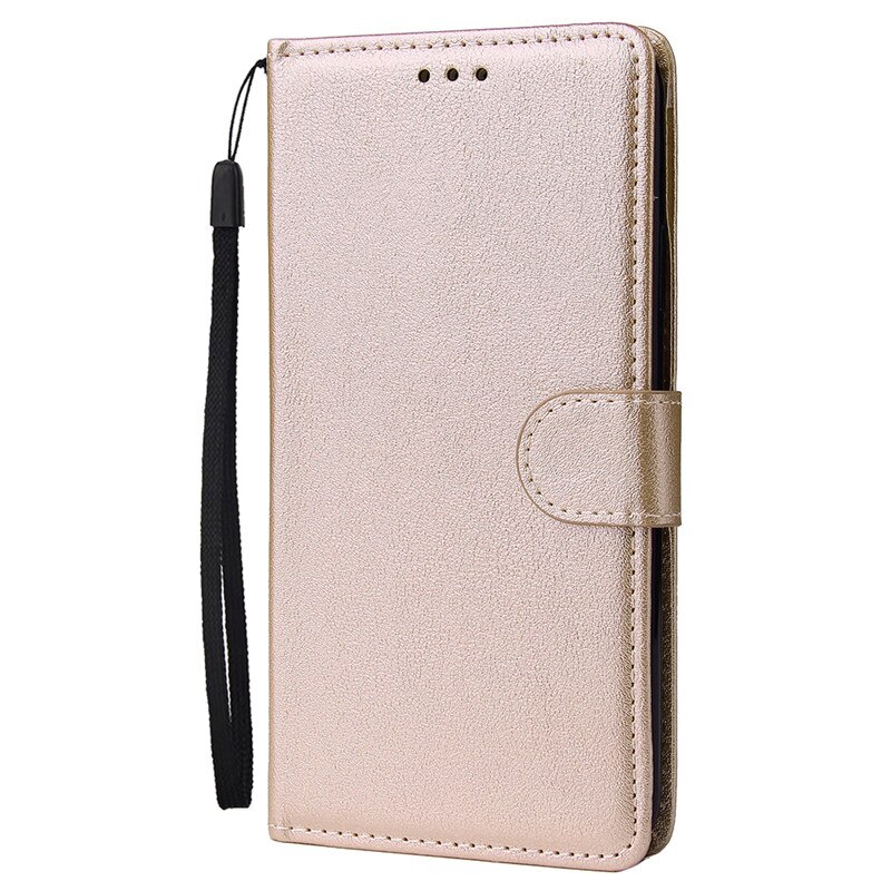 Leather Case Voor Huawei Nova 5 T Case Flip Cover Voor Huawei Nova 5 T Nova5T YAL-L21 Telefoon Gevallen Portemonnee kaarthouder Coque Funda: Goud