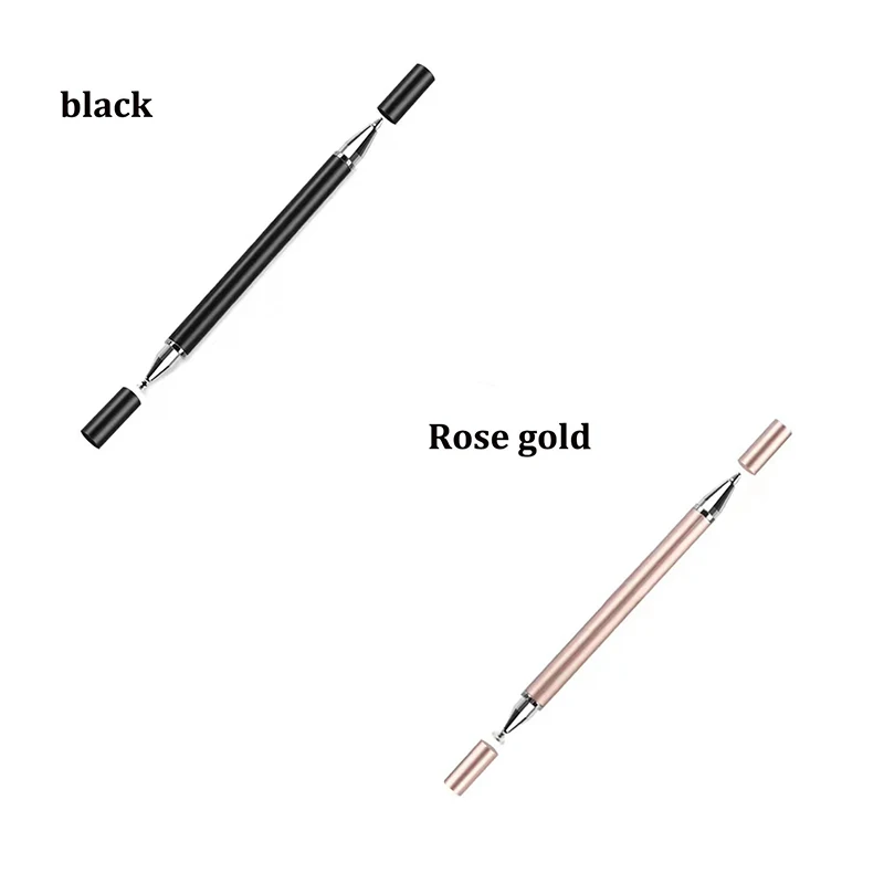 2-in-1 universele styluspen voor tablet mobiel Android ios telefoon iPad accessoires tekentablet capacitieve schermaanraakpen: green