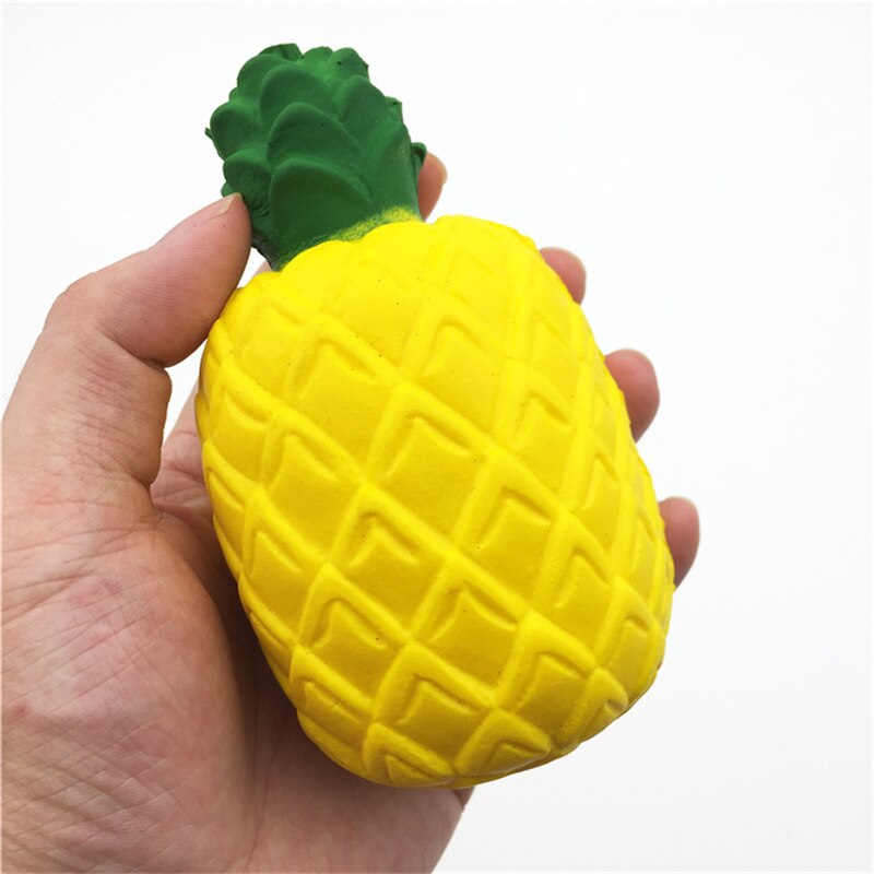 Kawaii 13cm Jumbo Squishy pineapple Slow Rising Squeeze Soft Stretch Scented Bread Cake Fruit antistress Fun Kids Toys