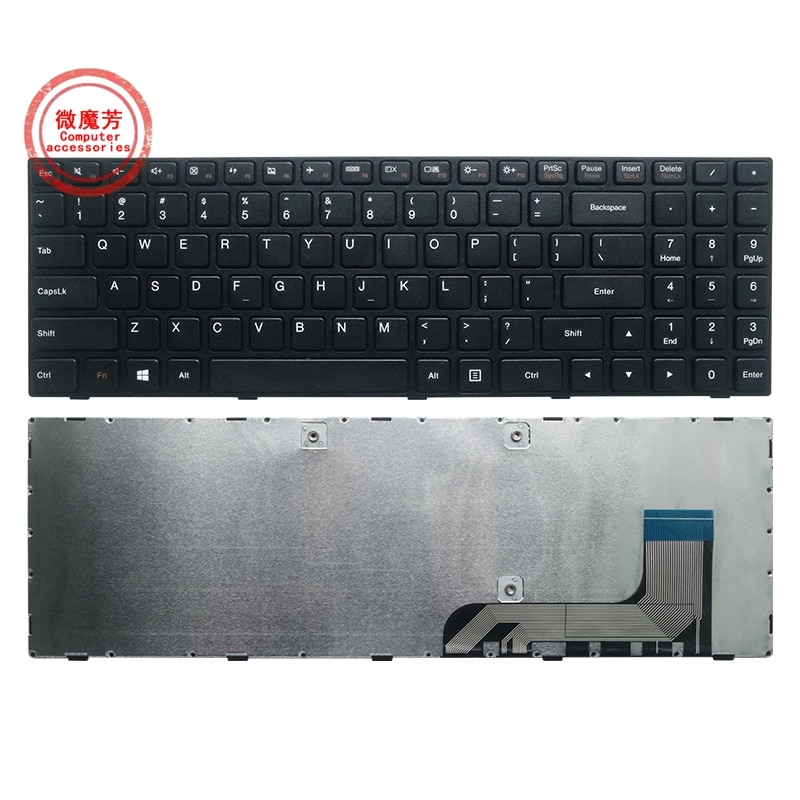 ONS Zwart Voor Lenovo Voor Ideapad 100-15 100-15IBY 100-15IBD 300-15 B50-10 B50-50 Laptop Toetsenbord Engels