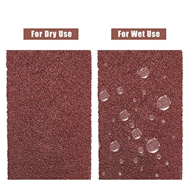 Rotolo di carta vetrata da 2/6/8 M abrasivo continuo pronto per tagliare il panno smeriglio per levigatrice a tamburo lavorazione del legno levigatura di metalli automobilistici