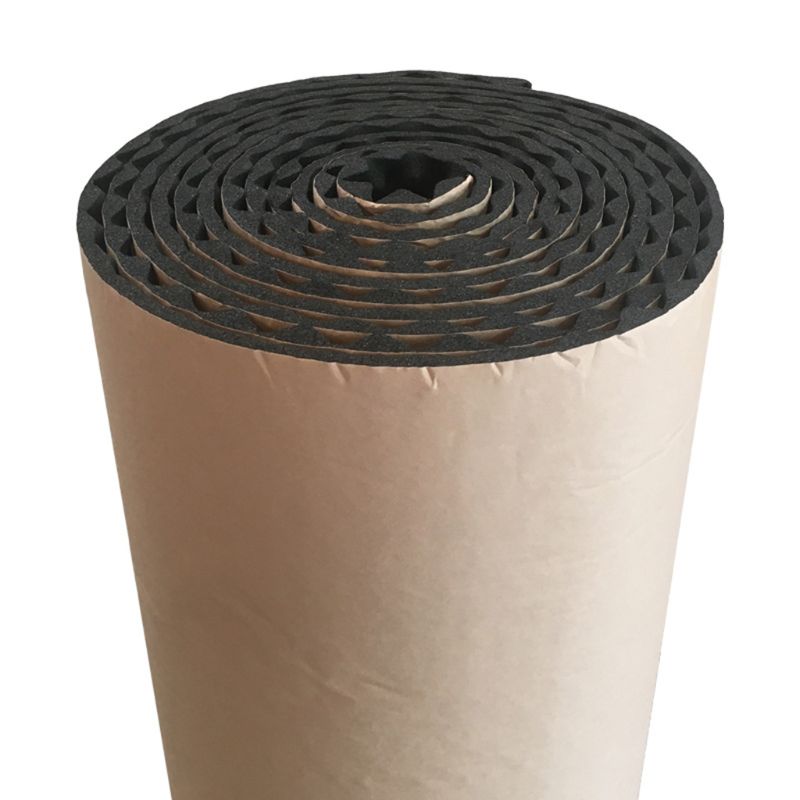 100x50cm tappetino fonoassorbente per auto isolamento acustico tappetino in schiuma fonoassorbente acustico per stivale, passaruota, pannelli del corpo, pavimento di carico,