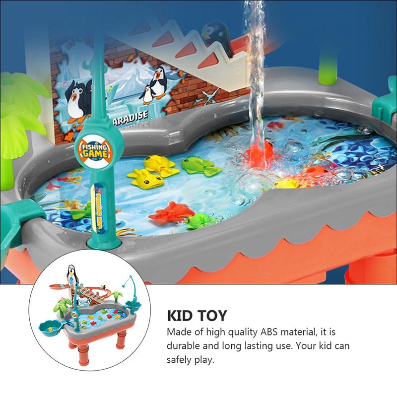 1 impostato Bambini Pinguino Scala Arrampicata Giocattolo di Pesca Giocattolo per Bambini Educativo Giocattolo