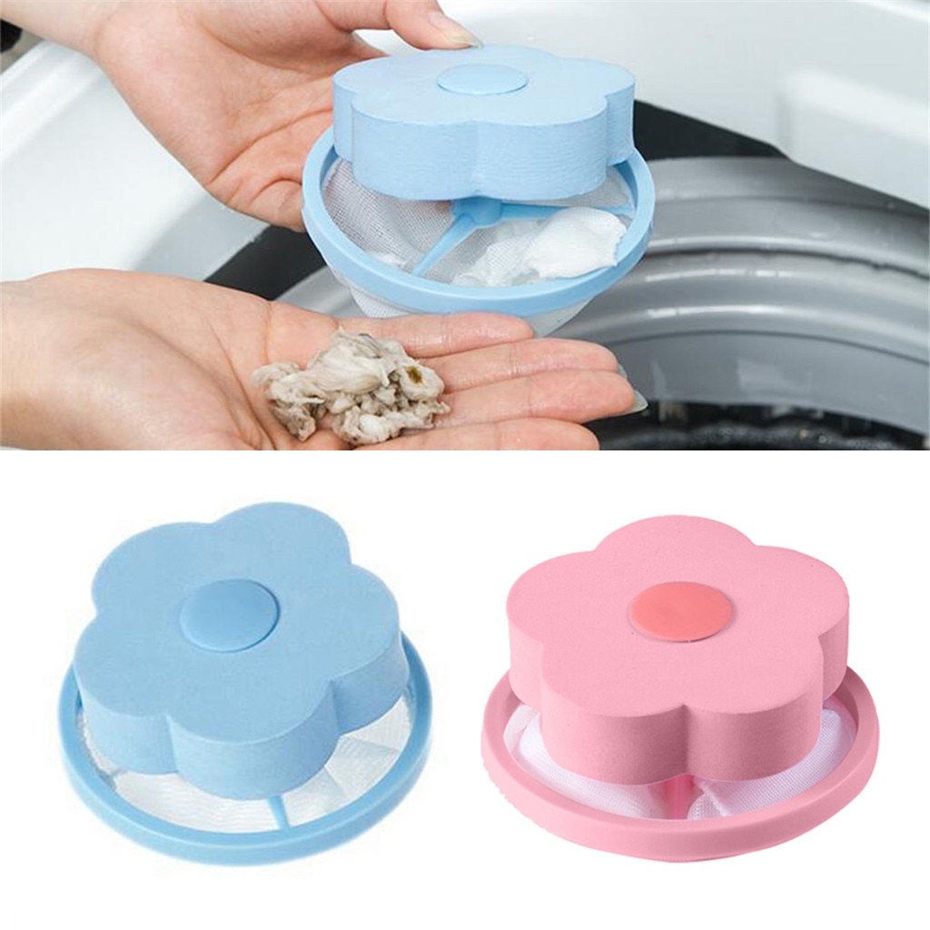 Hair Removal Catcher Filter Mesh Pouch Cleaning Balls Bag Dirty Fiber Collector Washing Machine Filter Laundry Balls Discs 1024