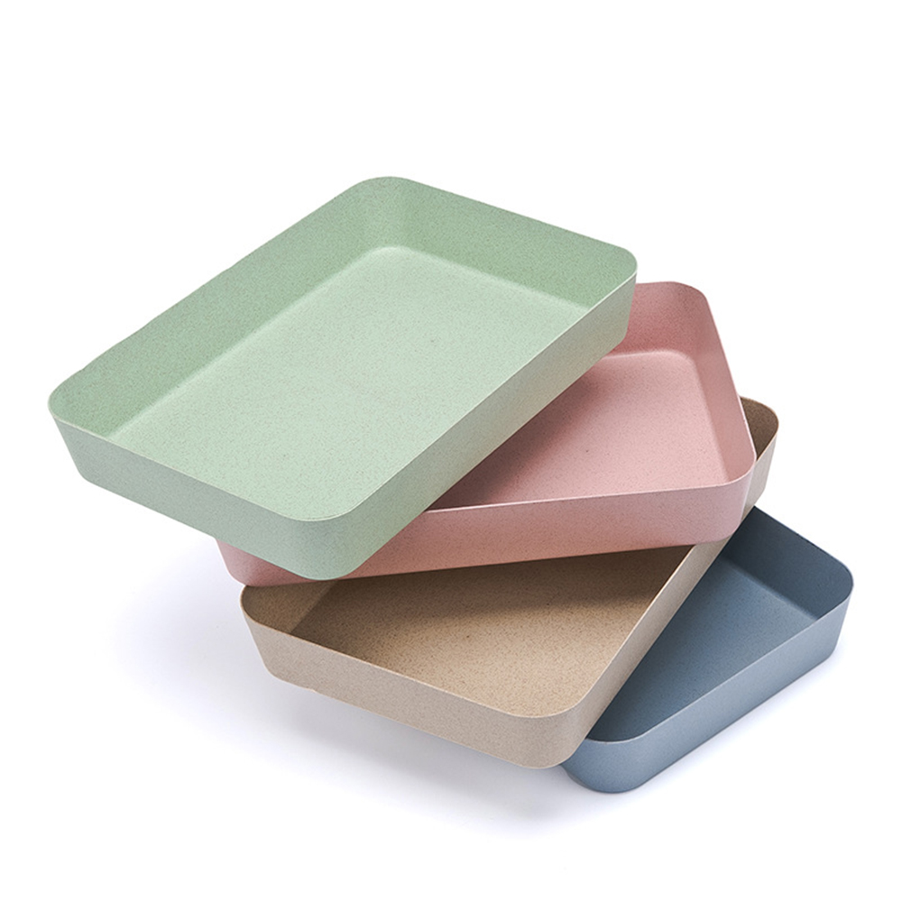 Bandeja de plástico para cajón de cocina, organizador de Material Degradable, divisor de almacenamiento de comestibles, herramientas de cocina al por mayor, 1 unidad