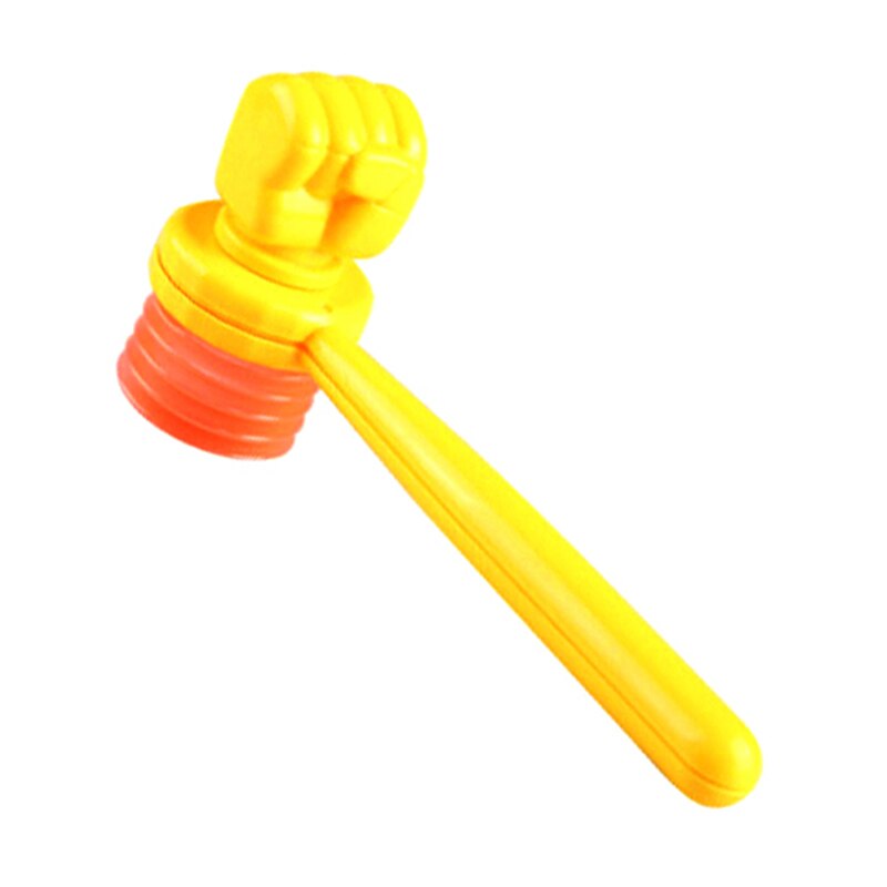 Poignée en plastique Durable intégré sifflet enfant en bas âge jouets 15cm marteau fabricant de bruit enfant en bas âge bébé enfants enfant sifflet formation