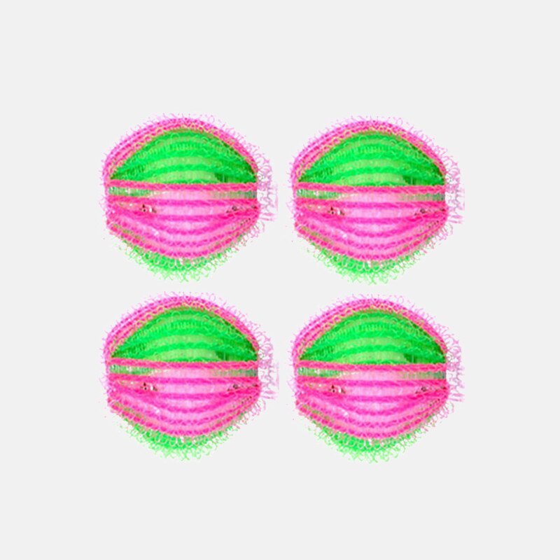 6 stuks kleding persoonlijke verzorging haarbal wasmachine reinigingsbal grijpt pluis haar magie ontharing wasbal: 4 stuks