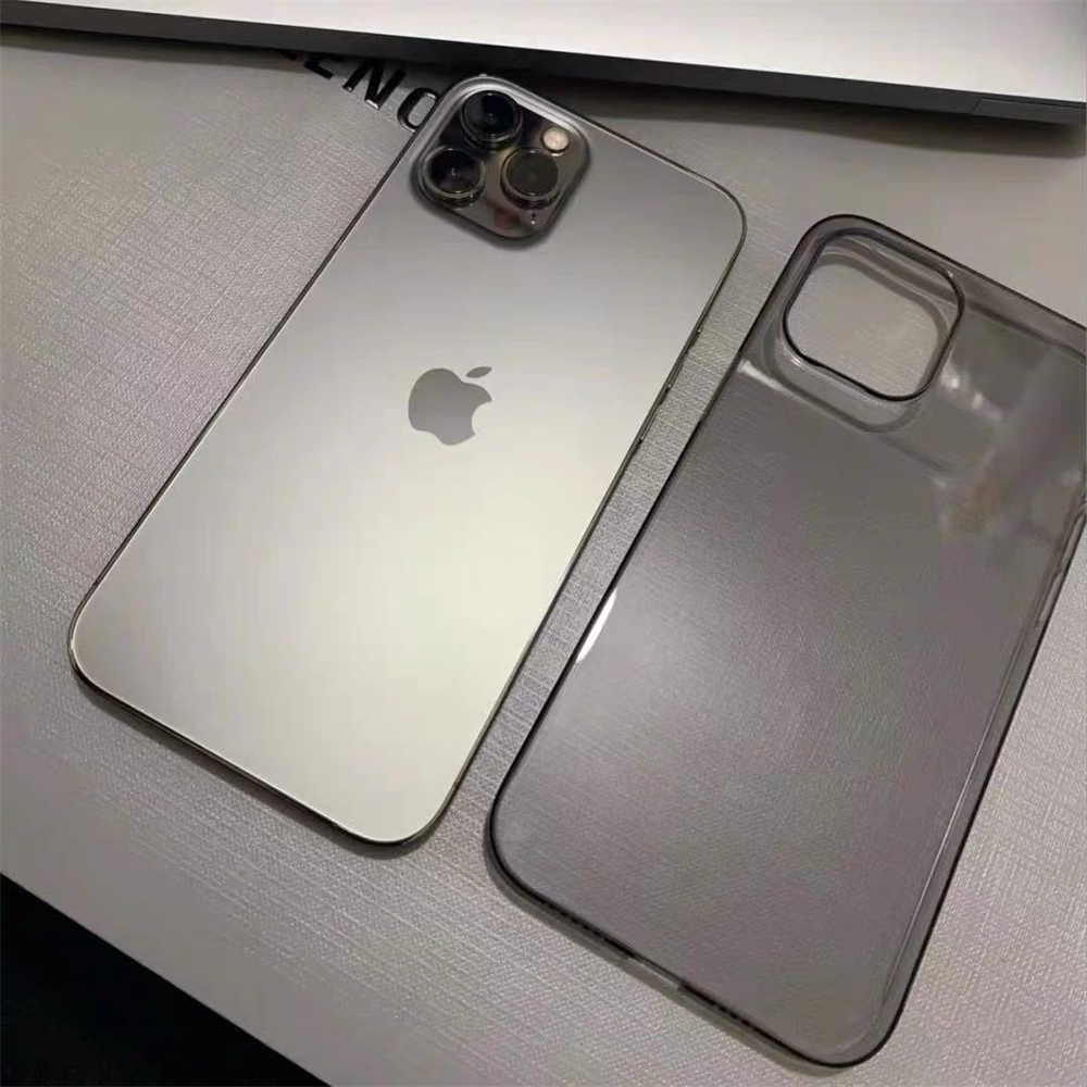 Doorzichtig Zwart Zacht TPU Hoesje Voor Iphone 15 14 13 12 11 Pro Max X Xs Xr 6 7 8 Plus Se Transparante Bescherming Achterkant