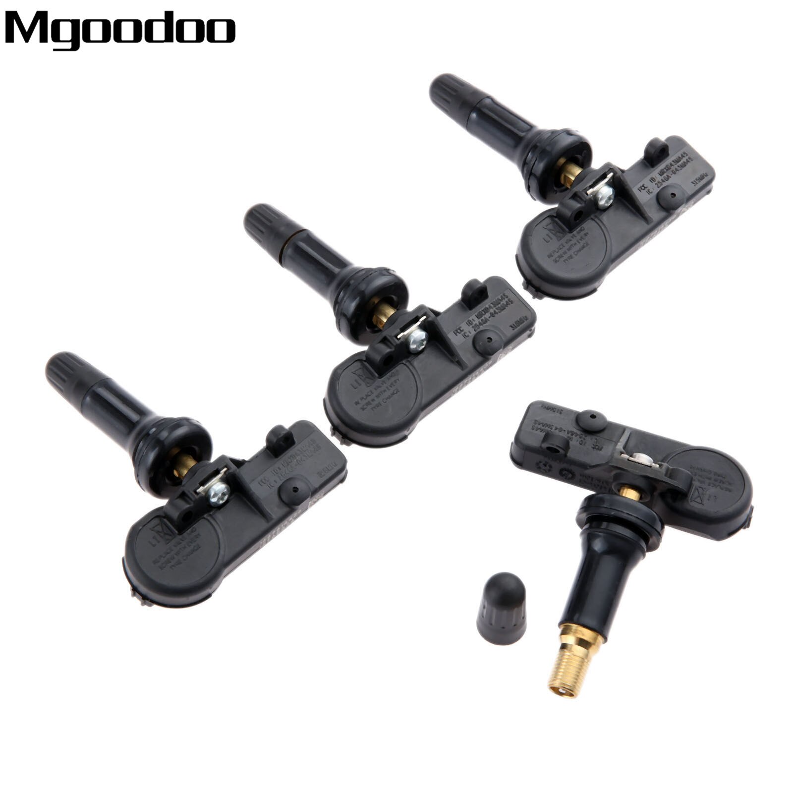 Mgoodoo 4Pcs 12768826 TPMS Tire Pressure Monitor Sensor 22854866 25920615 MRXG43MA4S 315 MHz For Buick Cadillac Chevrolet GMC