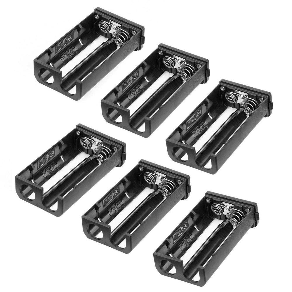Saramonic sr-umbc 1 solid abs batterikasse rum udskiftning til uwmic 9 uwmic 10 uwmic 15 trådløs lavalier mikrofon: 6 stk