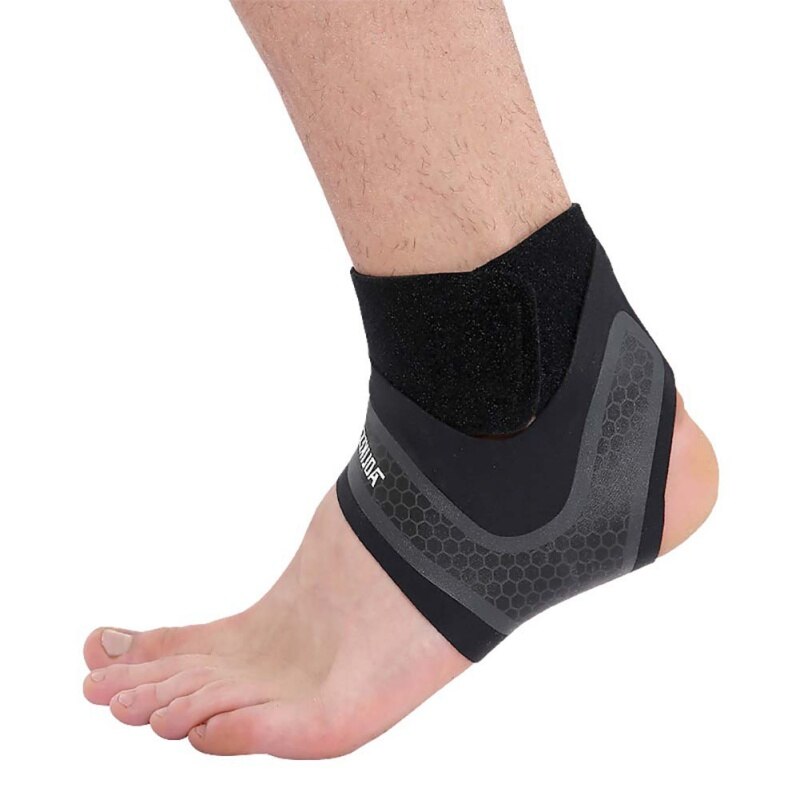 1Pcs Sport Enkel Ondersteuning Elastische Enkelbrace Guard Voet Ondersteuning Sport Basketbal Running Gear Gym Enkel Ondersteuning Enkel Protector: Left / M