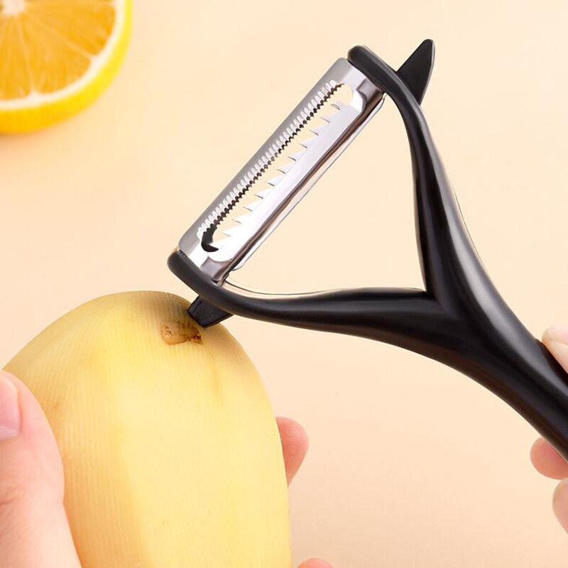 Groente Fruit Snijder Aardappel Rasp Slicer Komkommer Wortel Aardappel Meloen Dunschiller Keuken Gereedschap 2 In 1 Rasp Kool Shredder