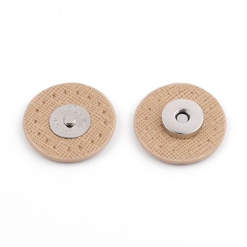 Circle Sew-on Magnetic Button Bag Wallet Clasp Snaps Metal Fastener Sewing Craft DIY Patchwork Lock Accessories