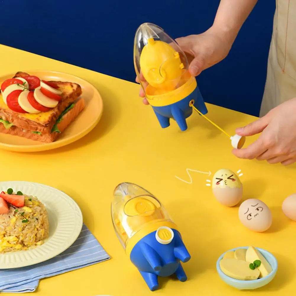 Egg Scrambler Shaker Whisk Hand Powered Golden Eg G Maker Mixer Cooking Utensil Kitchen Tools Egg Tools