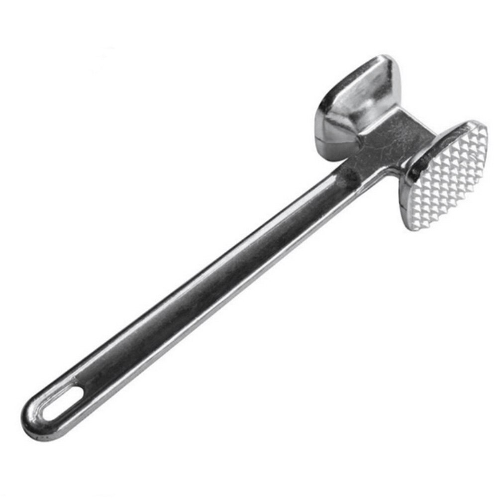 Meat Tenderizer , Two-Sides Stainless Steel Metal Heavy Meat Beef Pork Soften Tenderizer Mallet for Kitchen
