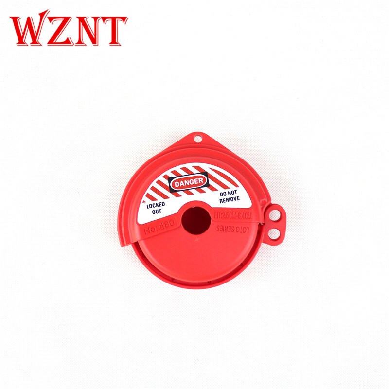 25mm to 76mm Red Rotating Gate Valve Lockouts