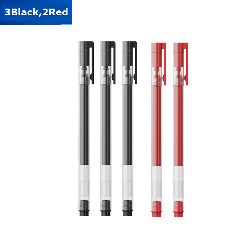Beifa 10pc/5pc Gel Pens Set Super Durable High capacity Sign Pen Pучка 1800M Writing boligrafo School Office Stationery Supplies: Light Grey