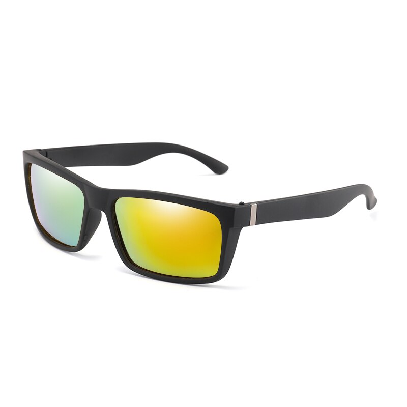 Polaroid fiske solbriller unisex firkantede solbriller vindtætte solbriller polariserede solbriller retro til kvinder mænd 11- kpd 1904: 11- kpd 1904-c3