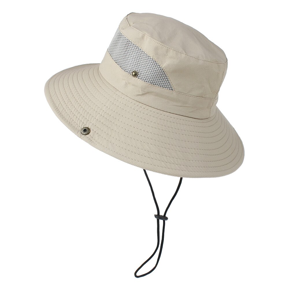 Bucket Sun Hat Fishing Caps Wide Brim Safari Visor Sun Cap For Male Men Fishing Hats Outdoor Sports Cap