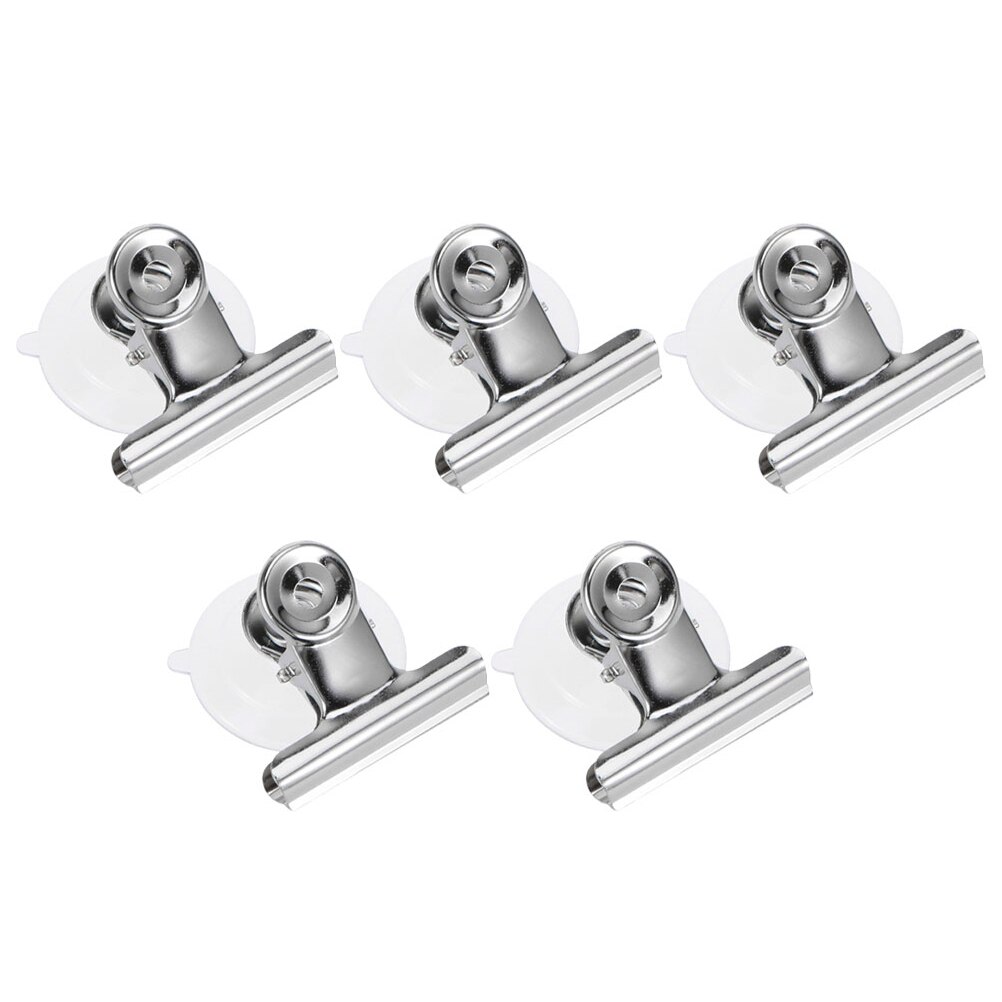 5Pcs Window Suction-cup Clips Kitchen Suction-cup Clamps Household Window Clips