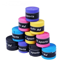 10 sztuk tenis Overgrip tenis antypoślizgowa rakieta PU uchwyt wędki opaska pochłaniająca pas odchudzający antivibrador Grip