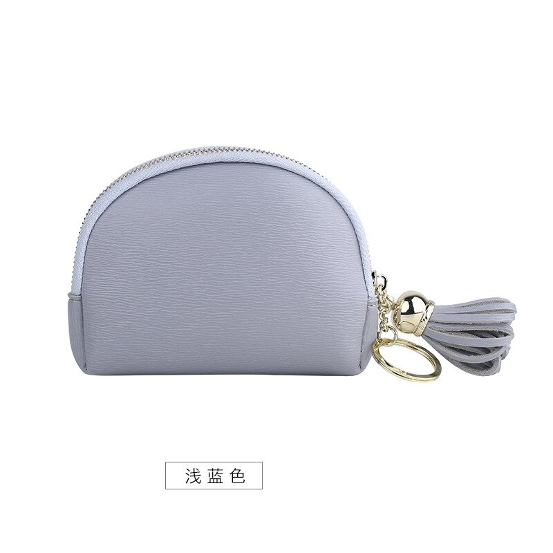 Dames portemonnee portemonnee bekend merk dames portemonnee mini leren portemonnee kleine clutch portemonnee dames 40: Blauw