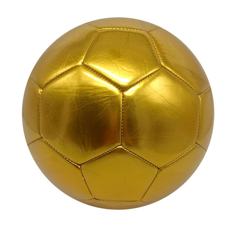 Ballon de Football doré taille 5, entraînement en équipe sur pelouse à l&#39;école, Sport pour étudiants
