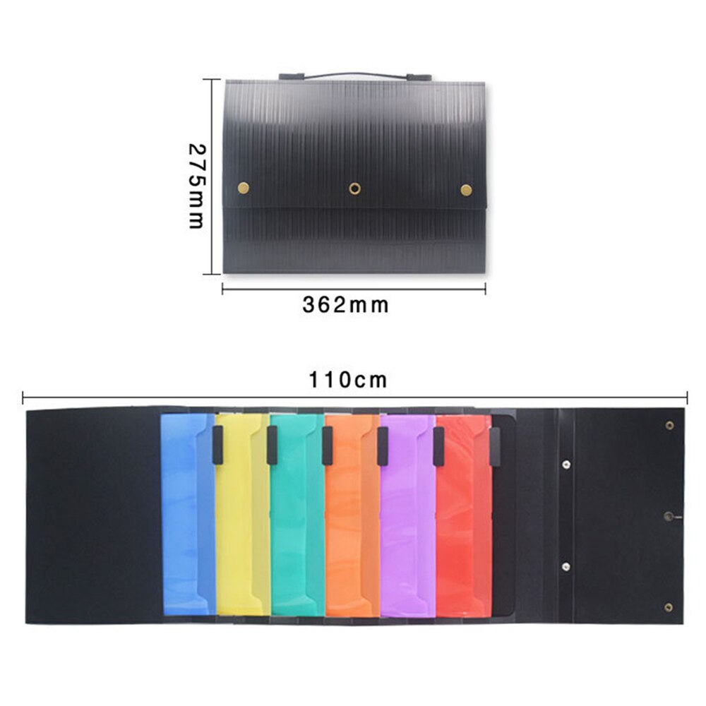 Hanging Organizer Wall Pocket Expanding File Folder Portable Document A4 Size Letter Holder