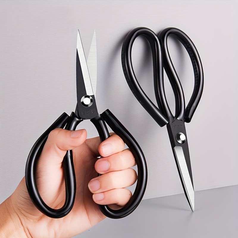 1 unidad, tijeras para el hogar de acero inoxidable, industria de ropa, tijeras de sastre, tijeras grandes de cocina, tijeras puntiagudas