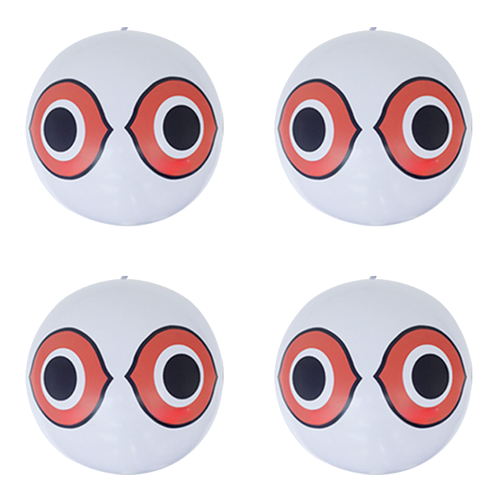 Ballons gonflables anti-oiseaux en PVC pour jardin extérieur, antiparasitaire, 40cm, 1-5 pièces: Rose