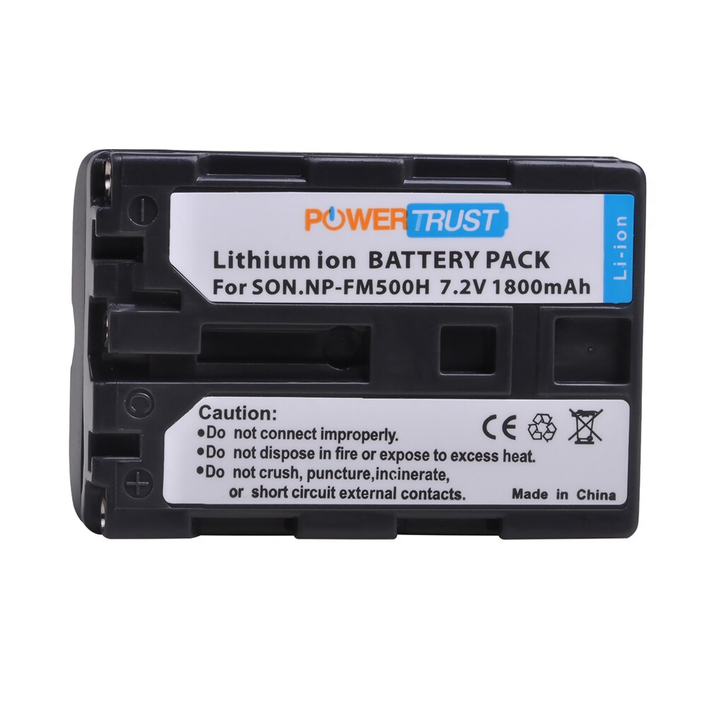 NP-FM500H for Sony Infolithium M Battery and Sony Alpha A900 SLT-A57 A58 A65 A68 SLT-A77 II, 77M2, A99 II, ILCA-99M2 Camera: 1x Battery