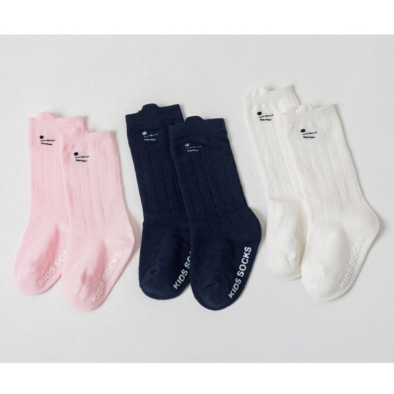 Unisex Lovely Cute Cartoon Cat Kids baby Socks Knee Girl Boy Baby Toddler Socks animal infant Soft Cotton socks 0-2 Years Old