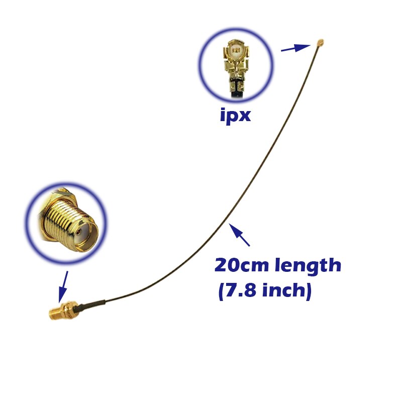 915mhz lorawan antena 5dbi com 20cm 1.13 trança cabo conector omni para nbiot nó comunicação portão de controle sem fio-maneira