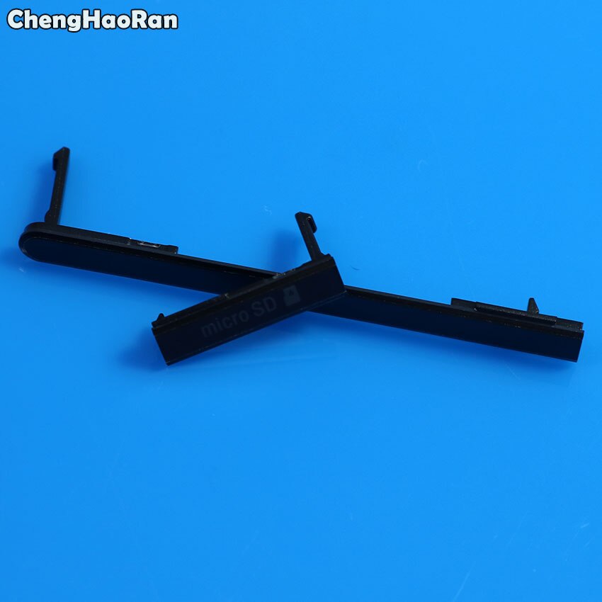 Enchufe del puerto del cargador USB de ChengHaoRan + auricular + cubierta de las tarjetas Micro SD y Sim para Sony Xperia M2 M4 Aqua d2403 D2406 E2303 E2333 E2353
