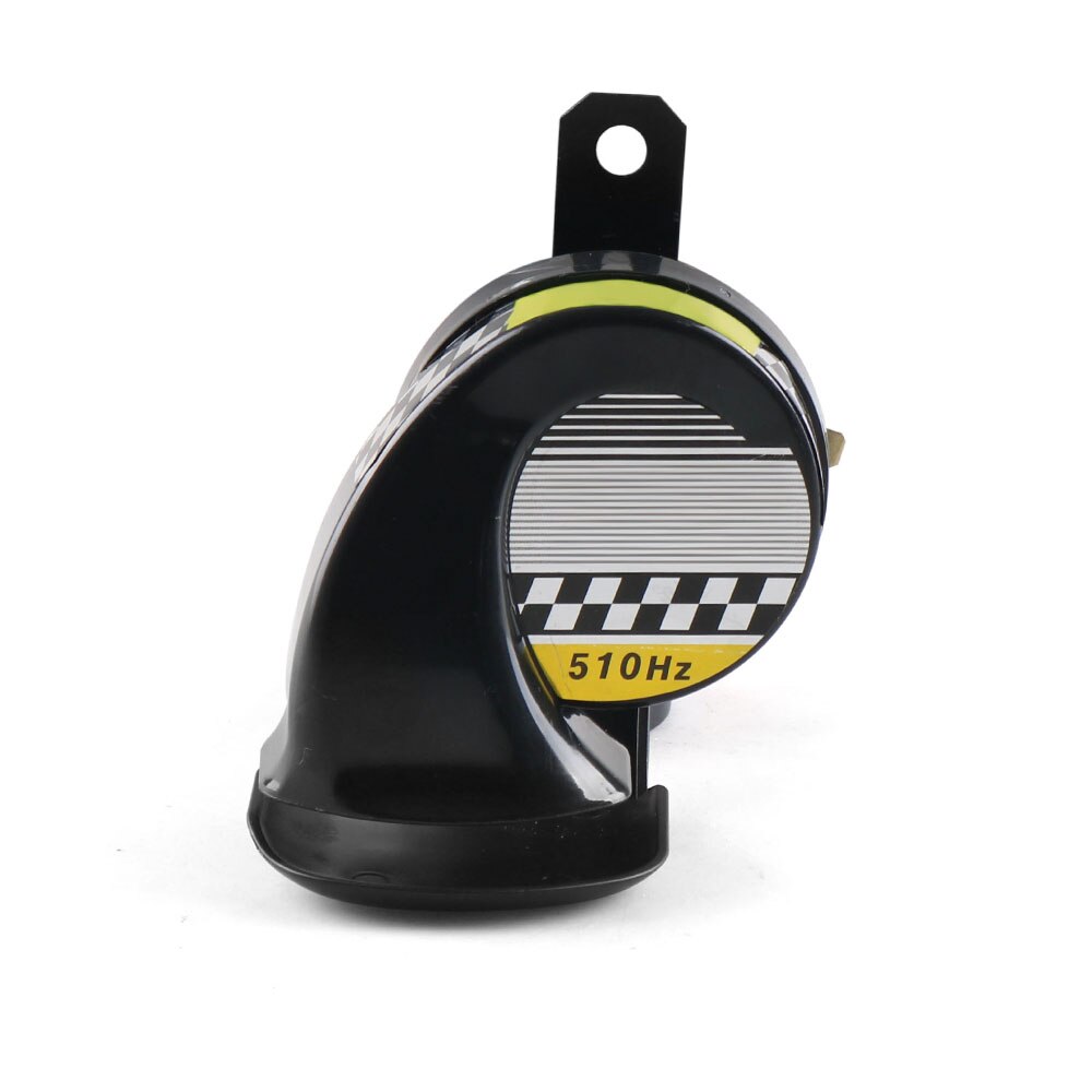 Universal 12V DC 130dB Snail Air Motorcycle Horn Siren Loud 510Hz for Car Truck Motorbike Waterproof
