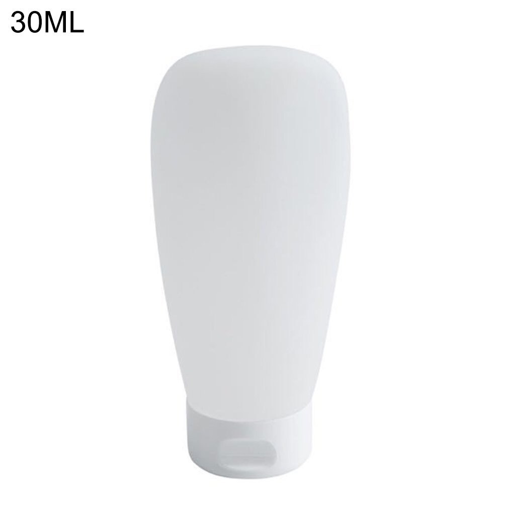 Hand Sanitizer Silicone Travel Bottles Portable Packaging Bottles Durable Tubes Inverted Squeeze Bottle: 30ml