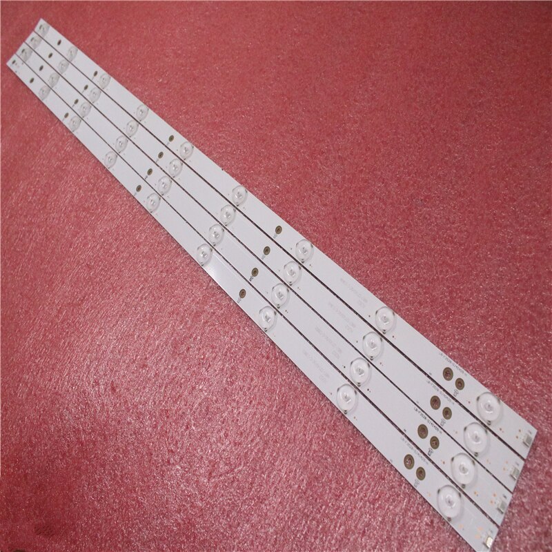 Kit) 4 PCS 9LEDs 798mm LED backlight strip voor Sony TV KDL-40R380D 40PFL3240 GJ-DLEDII P5-400-D409-V7 TPT400LA-J6PE1