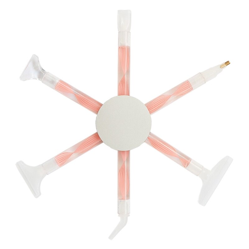 Multi-Placer Diamond Art Painting Pen Point Drill Pen Nail Point Pen for DIY Nail Crafts Sewing Handicrafts: Plastic-PK