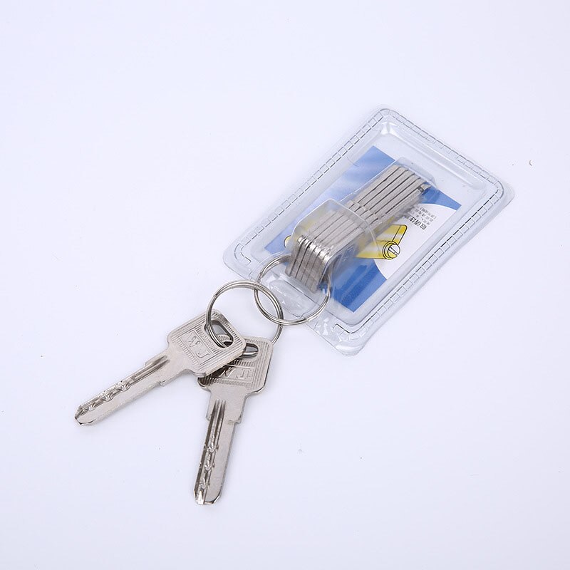 1Pc Pure Koper Anti-Diefstal Deurslot Core 65/70/80/90/115Mm messing Cilinder Met Ab Sleutel Anti-Diefstal Slot