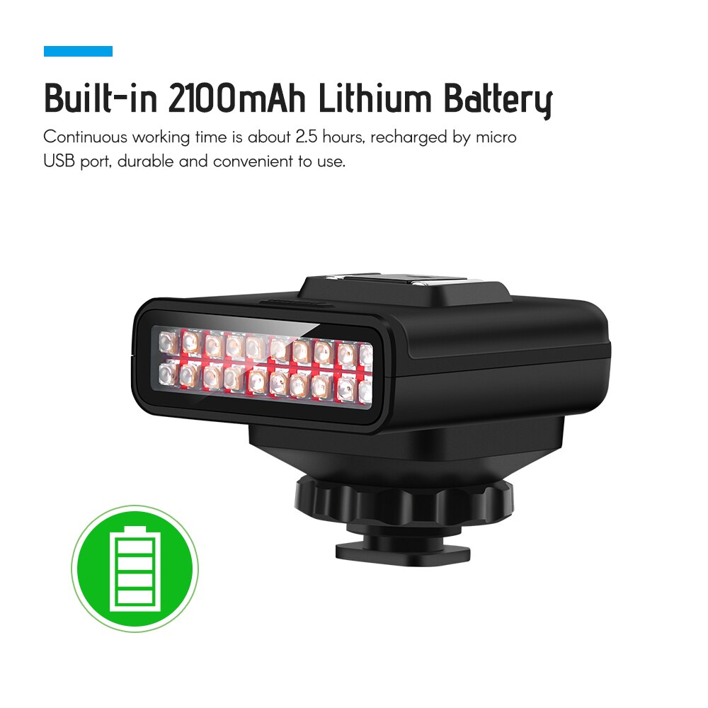 Ln -3 studio ir led light usb oppladbart infrarød nattesyn infrarød belysning for dslr kamera fotografering lys tilbehør