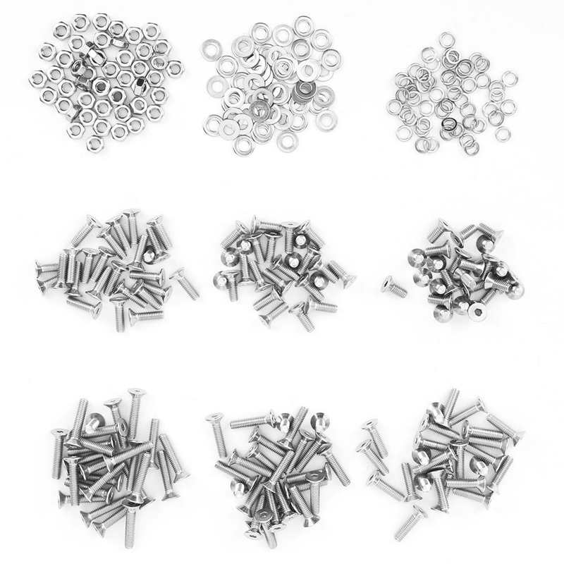 Spring Washer Flat Hex Socket Screw Stainless Steel for Electronics Industry Fasteners