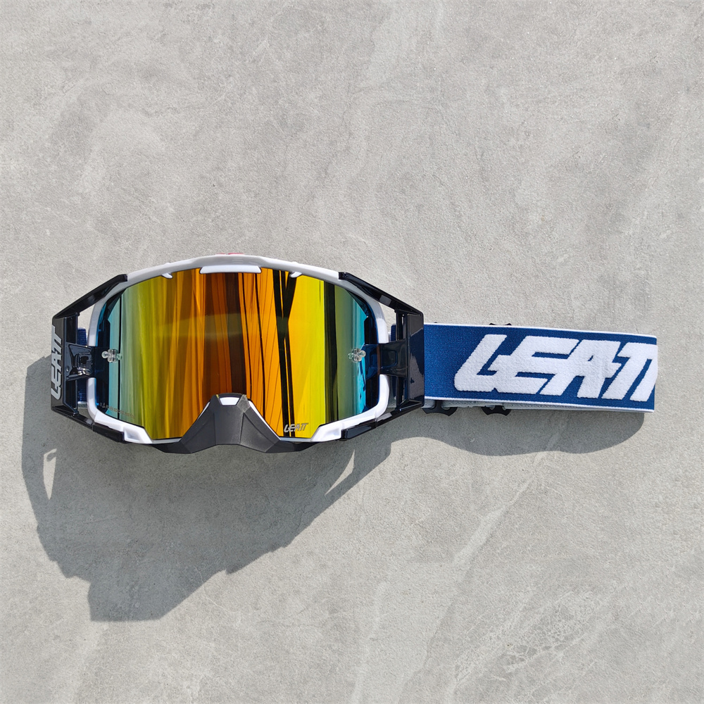 Leatt Brille Geschwindigkeit 6.5 Ultra HD Doppelschicht Anti-Beschlag-Nebellinse Moto-Cross-Brille MX Motorrad MTB ATV Rennen Skibrille