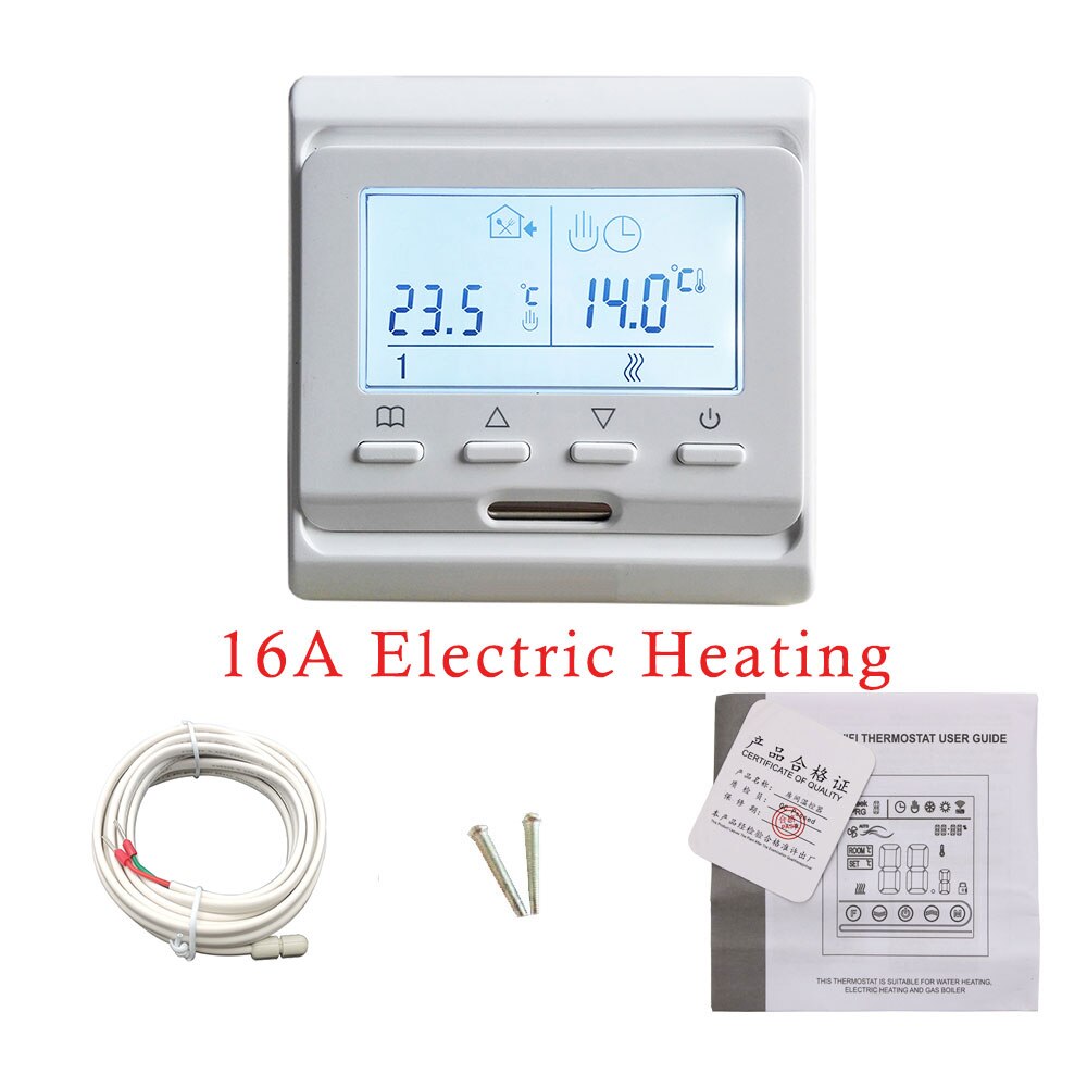 Room Thermostat WiFi Smart Heating Temperature Controller Boiler/Actuator/Electric Heating Thermostat Warm Floor Controller: M6716-1