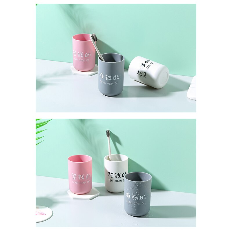 Lovely Washing Cup Brushing Teeth Mouthwash Household Portable Durable for Bathroom XH8Z