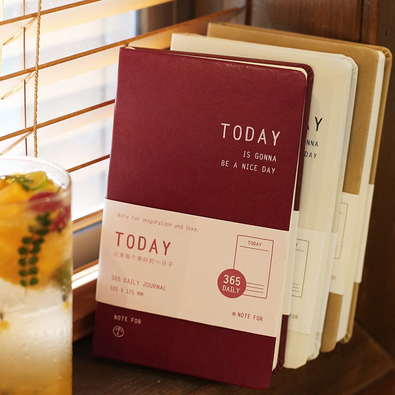 365 Days Notebook Agendas Diary Monthly Weekly study Planner Organizer Paper Note HandBook and Journals DIY book